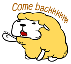 Shewsheep-the Eat All Day sheep (EN) sticker #4101316