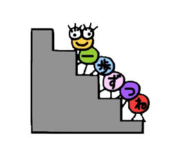 Muumuu of a caterpillar sticker #4101669