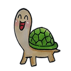 Strange turtle Kamekichi