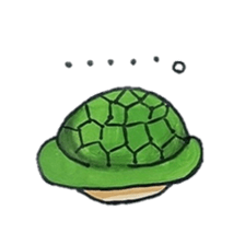 Strange turtle Kamekichi sticker #4101823