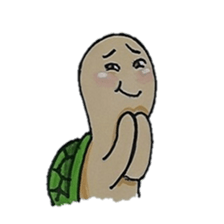 Strange turtle Kamekichi sticker #4101828