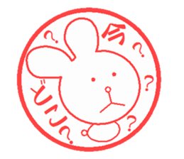 Hankou usagi sticker #4101852