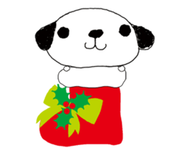 Merry Christmas with couchecouchebonbon sticker #4101883