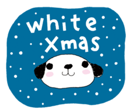 Merry Christmas with couchecouchebonbon sticker #4101888