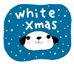 Merry Christmas with couchecouchebonbon sticker #4101888