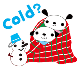 Merry Christmas with couchecouchebonbon sticker #4101891