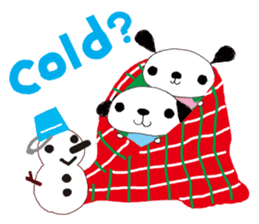 Merry Christmas with couchecouchebonbon sticker #4101891