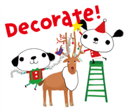Merry Christmas with couchecouchebonbon sticker #4101904