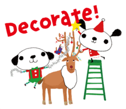 Merry Christmas with couchecouchebonbon sticker #4101904