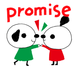 Merry Christmas with couchecouchebonbon sticker #4101906