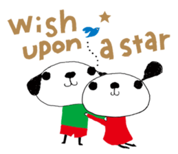 Merry Christmas with couchecouchebonbon sticker #4101910