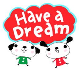 Merry Christmas with couchecouchebonbon sticker #4101914