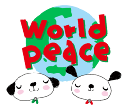 Merry Christmas with couchecouchebonbon sticker #4101918