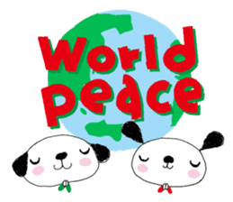 Merry Christmas with couchecouchebonbon sticker #4101918