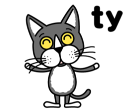 Fine cat sticker #4102084