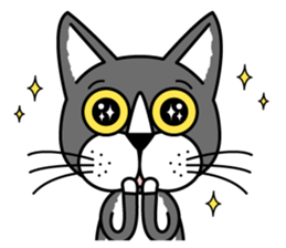 Fine cat sticker #4102091
