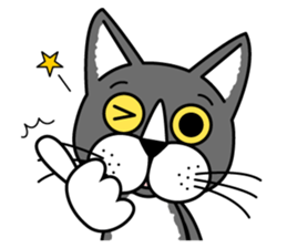 Fine cat sticker #4102092