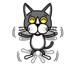 Fine cat sticker #4102093