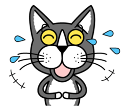 Fine cat sticker #4102095