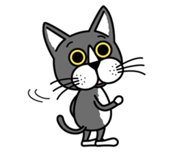 Fine cat sticker #4102097