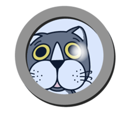 Fine cat sticker #4102101