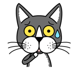 Fine cat sticker #4102115