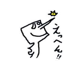 Daily life of the square man sticker #4102392