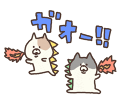 calico cat nonno 3 sticker #4102570