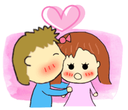 Couple Sticker(for use by men) sticker #4102640