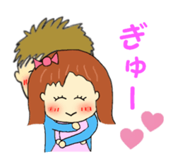 Couple Sticker(for use by men) sticker #4102642