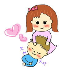 Couple Sticker(for use by men) sticker #4102645