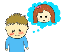 Couple Sticker(for use by men) sticker #4102650