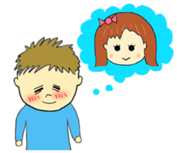 Couple Sticker(for use by men) sticker #4102650