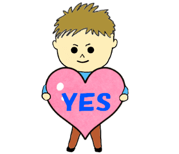 Couple Sticker(for use by men) sticker #4102656