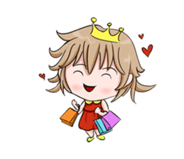 Little Princess in Wonderland sticker #4102960