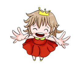 Little Princess in Wonderland sticker #4102966