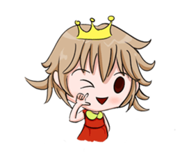 Little Princess in Wonderland sticker #4102970