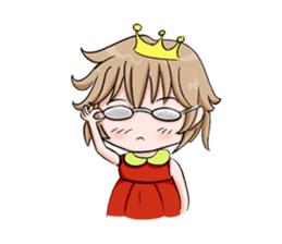 Little Princess in Wonderland sticker #4102972