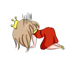 Little Princess in Wonderland sticker #4102976