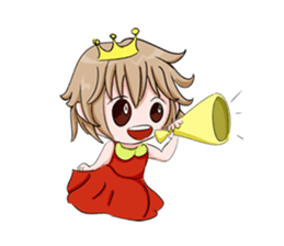 Little Princess in Wonderland sticker #4102977