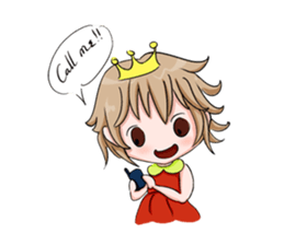 Little Princess in Wonderland sticker #4102978