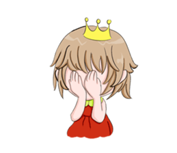 Little Princess in Wonderland sticker #4102981