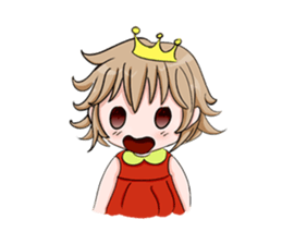 Little Princess in Wonderland sticker #4102987