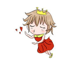 Little Princess in Wonderland sticker #4102988