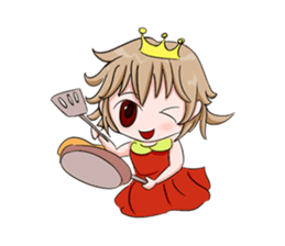 Little Princess in Wonderland sticker #4102989