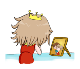 Little Princess in Wonderland sticker #4102991