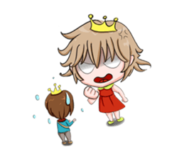 Little Princess in Wonderland sticker #4102993