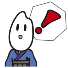 I'm Samurice. kawaii samurai and rice! sticker #4103010