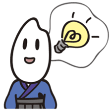 I'm Samurice. kawaii samurai and rice! sticker #4103011