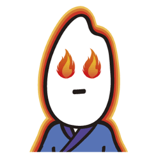 I'm Samurice. kawaii samurai and rice! sticker #4103013